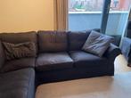 Ikea Ektorp hoekbank 2+2 zits zwart, Ophalen, Hout, Gebruikt, Hoekbank