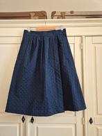 Blauw/zwarte polkadot midi rok Essentiel Antwerp maat 38, Kleding | Dames, Rokken, Maat 38/40 (M), Blauw, Ophalen of Verzenden