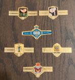 Willem II - 6x sigarenbandjes, Verzamelen, Ophalen of Verzenden, Gebruikt, Sigarenbandjes