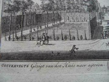 72 / Loenen aan de Vecht  Huis Oostervecht Kopergravure 1719