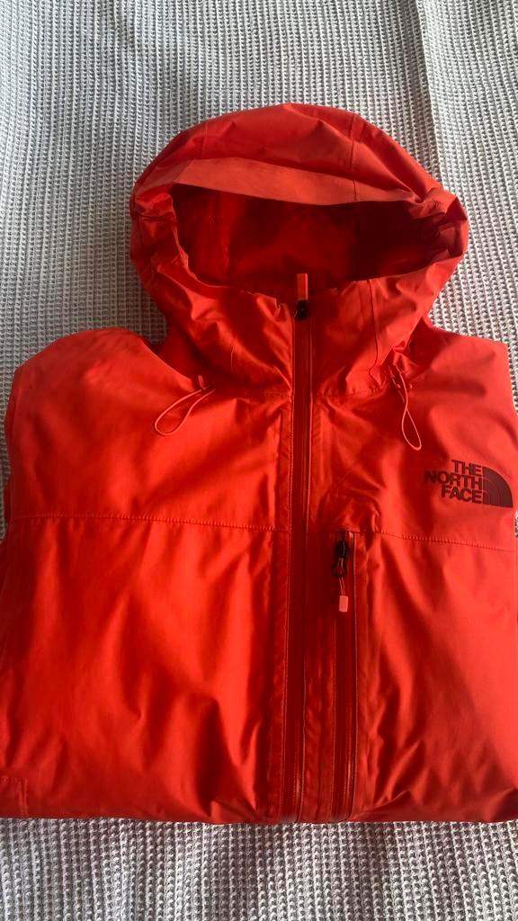 North Face Ski - Jas XL oranje - rood, Sport en Fitness, Skiën en Langlaufen, Zo goed als nieuw, Kleding, Skiën, Overige merken