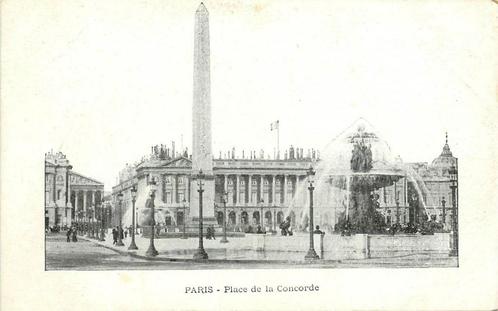 (376-166-011) Paris Place de la Concorde, Verzamelen, Ansichtkaarten | Buitenland, Frankrijk, Verzenden