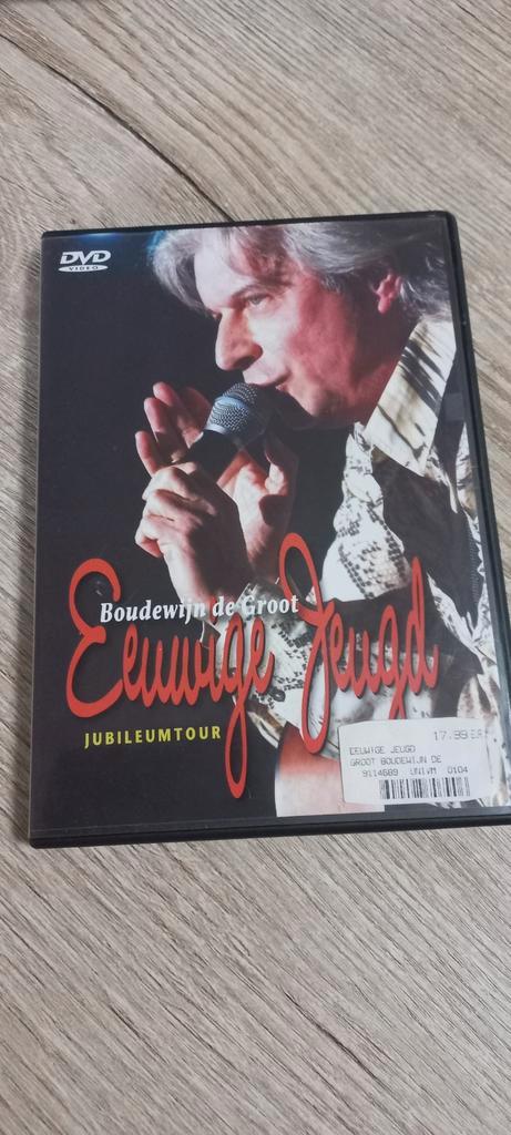 Boudewijn de Groot - Eeuwige Jeugd DVD, Cd's en Dvd's, Dvd's | Muziek en Concerten, Zo goed als nieuw, Muziek en Concerten, Alle leeftijden