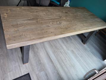 Industriële Elmen Mammoet Tafel - 240cm beschikbaar voor biedingen