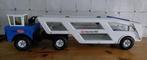 Tonka autotrailer, car carrier, groot, Ophalen, Gebruikt