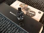 Apple Watch Series 7 GPS 45mm Midnight Aluminium Nike, Apple Watch ⌚️, Blauw, IOS, Ophalen of Verzenden