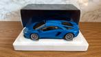 AUTOart 79134 Lamborghini Aventador S Blauw 1:18 1/18, Ophalen of Verzenden, Zo goed als nieuw, Auto, Autoart