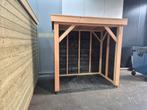 Showmodel haardhout berging / bbq overkapping / hout opslag, Ophalen of Verzenden, Nieuw