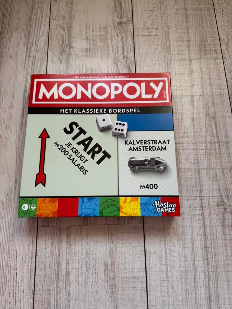 Nieuw in Verpakking Bordspel Monopoly, Vijf spelers of meer, Ophalen of Verzenden, Nieuw