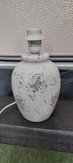 Kruiklamp grijs/betonlook, Huis en Inrichting, Lampen | Tafellampen, Ophalen of Verzenden, Zo goed als nieuw, Minder dan 50 cm