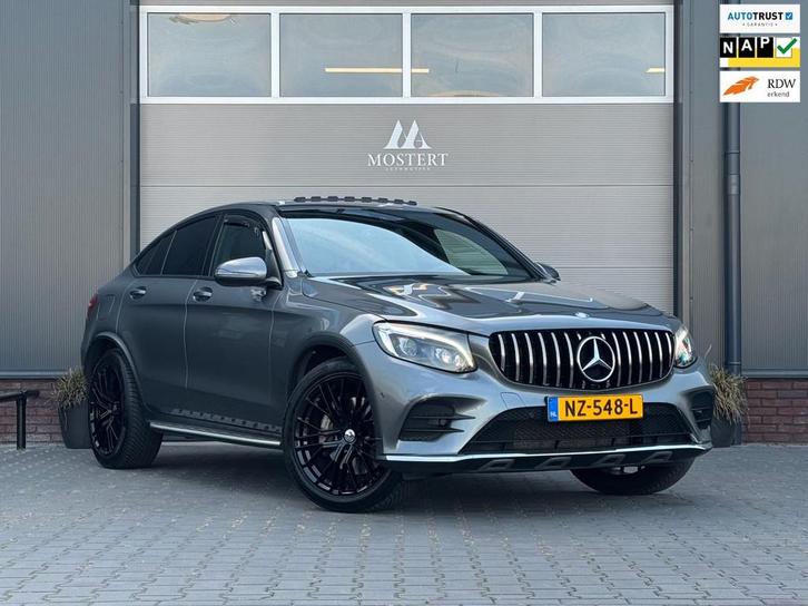 Mercedes-Benz GLC-klasse Coupé 250/211pk 4MATIC Prestige AM, Auto's, Mercedes-Benz, Bedrijf, Te koop, GLC Coupé, 4x4, ABS, Achteruitrijcamera