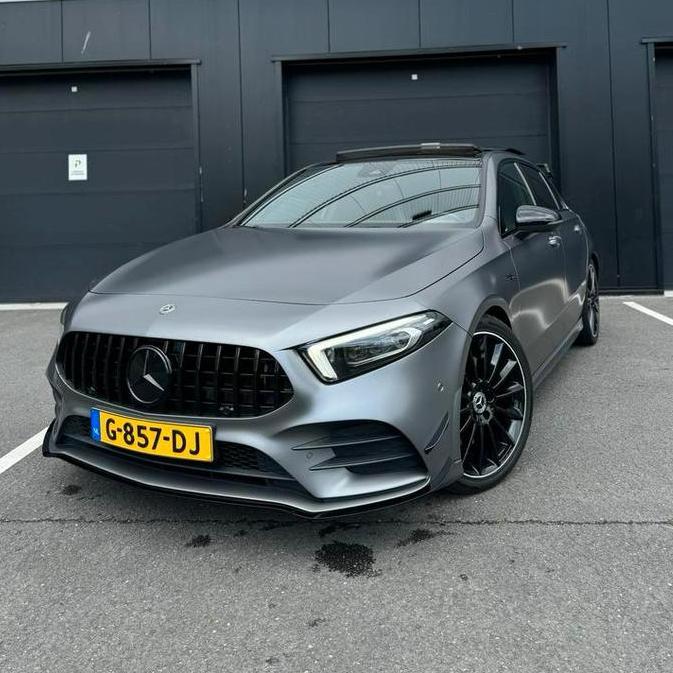 Mercedes-Benz A-Klasse A 220 190pk 7G-DCT 2019 Grijs, Auto's, Mercedes-Benz, Particulier, A-Klasse, Benzine, F, Hatchback, Automaat
