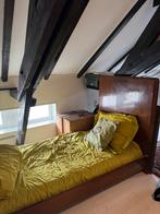 Klassiek Italiaans kinderbed, Ophalen, Gebruikt, Eenpersoons, Bruin