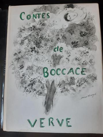 Marc Chagall Contes de Boccace Verve 1950 beschikbaar voor biedingen