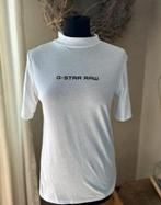 G-Star gaaf wit dames shirt met korte mouw mt S ZGAN, G-Star, Ophalen of Verzenden, Wit, Zo goed als nieuw
