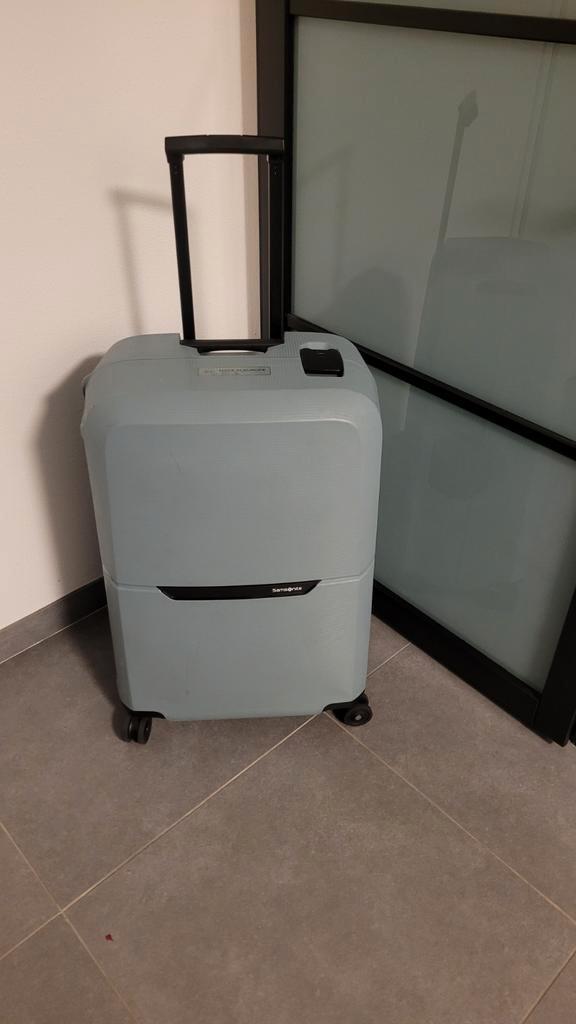 SAMSONITE MAGNUM ECO SPINNER 75CM ZGAN 2 STUKS, Sieraden, Tassen en Uiterlijk, Koffers, Zo goed als nieuw, Hard kunststof, 70 cm of meer