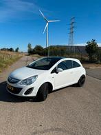 Opel Corsa 1.4 64KW 3D 2011 Wit, Auto's, Voorwielaandrijving, 1398 cc, Wit, Handgeschakeld