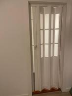 Marley President New Edition vouwdeur met glas in kleur wit, Doe-het-zelf en Verbouw, Deuren en Horren, 80 tot 100 cm, Binnendeur