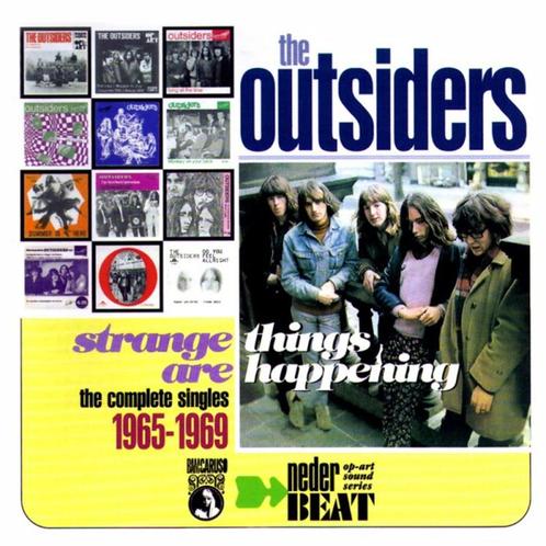 CD: The Outsiders – Strange Things Are Happening (ZGAN), Cd's en Dvd's, Cd's | Rock, Zo goed als nieuw, Poprock, Verzenden