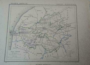 13 / Franekeradeel /Harlingen / Achlum  Litho Kuyper FR 1867 beschikbaar voor biedingen