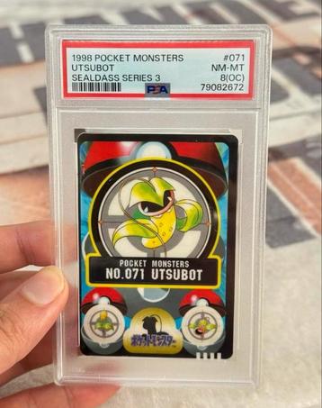 1998 Pokemon POCKET MONSTERS UTSUBOT SEALDASS psa-8 Zeldzaam beschikbaar voor biedingen