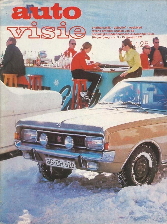 Autovisie 3 1971: VW K70 - Opel Kadett / Manta / Ascona enz, Boeken, Auto's | Folders en Tijdschriften, Gelezen, Algemeen, Ophalen of Verzenden