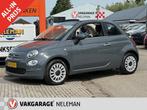 FIAT 500c TwinAir Turbo 80pk Lounge cabrio bovag garantie ri, 12 maanden, Stof, Gebruikt, Origineel Nederlands