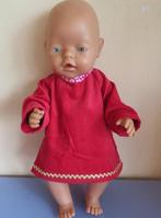 Poppenkleertjes poppenkleding Baby pop 40-43c jurkje 522, Ophalen of Verzenden, Nieuw, Babypop