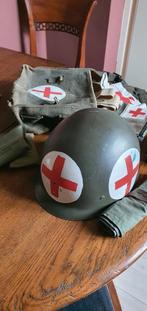 Militaire Medische gevulde tas + helm, Verzenden, Landmacht, Nederland, Overige typen