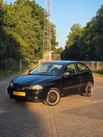 Seat Ibiza 1.8 20VT 110KW 3DRS 2005 Zwart Stage 2 tune, Auto's, Seat, 4 cilinders, Origineel Nederlands, 1200 kg, Handgeschakeld