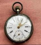 Antiek zakhorloge remontoir cylindre 6 rubis uit erfenis, Ophalen of Verzenden