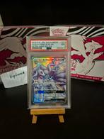 PSA 9 Japans Shiny Alolan Ninetales Ultra Shiny Sun & Moon, Ophalen of Verzenden, Zo goed als nieuw, Losse kaart, Foil