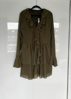 Nieuw met kaartjes jurkj khaki boohoo maat 40, Maat 38/40 (M), Nieuw, Ophalen of Verzenden, Boven de knie