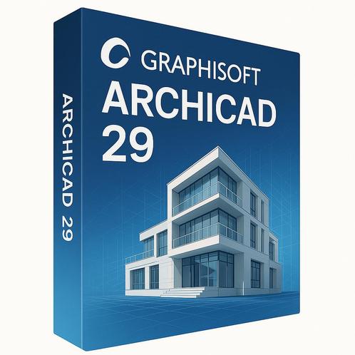 Graphisoft ArchiCAD 29, Computers en Software, Educatie- en Cursussoftware, Nieuw, MacOS, Windows, Ophalen