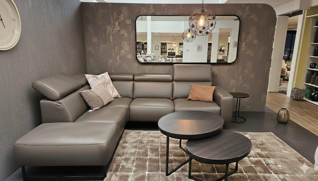 Opruiming, showroommodel Bonaire met relaxfunctie nu € 1899, Huis en Inrichting, Banken | Bankstellen, Ophalen, 250 tot 300 cm