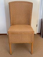 4 Lloyd Loom stoelen, Huis en Inrichting, Stoelen, Ophalen, Overige materialen, Gebruikt, Bruin