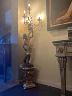 Oude blackamoor 4 lamps ca. 165 hoog zeer goede staat!, Antiek en Kunst, Ophalen