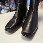 Helioform nieuwe zwart leren laarzen XL schacht mt 39 49705, Hoge laarzen, ., Zwart, Nieuw