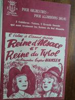 2 walsen Reine d'Alsace en Reine du Tyrol - accordeon, Muziek en Instrumenten, Bladmuziek, Verzenden, Zo goed als nieuw, Artiest of Componist