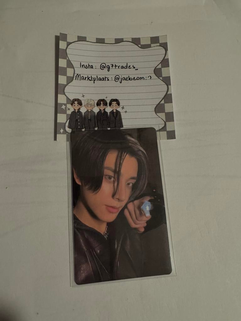 Enhypen Jake photocard, Ophalen of Verzenden, Zo goed als nieuw, Foto of Kaart