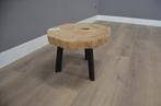 Ronde suar salontafel 40 – 50 cm -BT122, Huis en Inrichting, Ophalen of Verzenden, Nieuw, Rond, Metaal