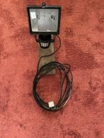 Breedstralers 1x Breedstraler ELRO HL500 inbegrepen 500W hal, Ophalen, Gebruikt, Lamp met armatuur