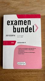 Examenbundel - 2013/2014 vwo Wiskunde A, Gelezen, Ophalen of Verzenden, C.L.J. Mak; H.R. Goede, Nederlands