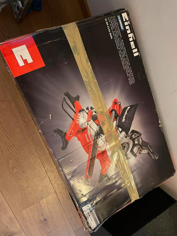 Einhell TC-SM 2131 Dual Afkortzaag, Doe-het-zelf en Verbouw, Gereedschap | Zaagmachines, Nieuw, Afkortzaag, 1200 watt of meer