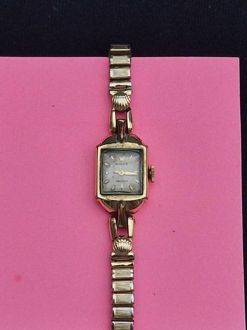 Heel oude Rolex Precision dames cocktailwatch horloge, Sieraden, Tassen en Uiterlijk, Horloges | Antiek, Overige merken, Staal