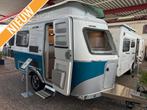 Eriba Touring 320 Harbour Blue -/- € 3.800,, Standaardzit, Dwarsbed, Tot en met 2, Bedrijf