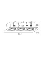 nieuw in doos Maretti spots Piet Boon twv € 70,00st, Modular, Led, Metaal of Aluminium, Nieuw