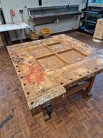 4x Houten Werktafels 140x140cm, Doe-het-zelf en Verbouw, Werkbanken, Ophalen