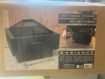 Sfeerhaard voor buiten. Nog nieuw in de doos . beschikbaar voor biedingen