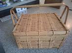 RIETEN PICNICMAND, Hobby en Vrije tijd, Picknickmanden, Ophalen of Verzenden, Gebruikt